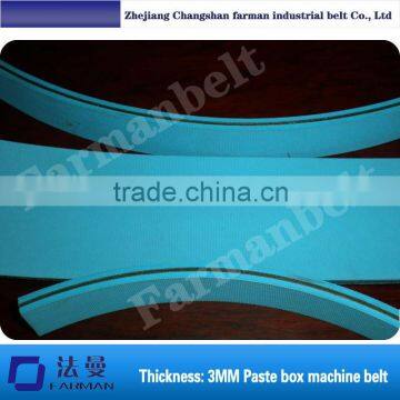 Factory direct sale Yellow green flat belt nylon baseband transmission belt