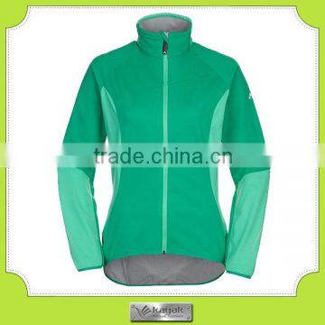 custom slim fit lady's cycling waterproof windproof jacket