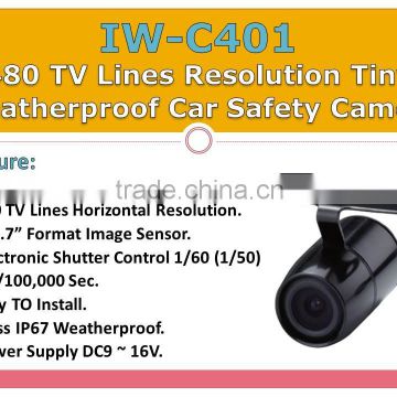 IW-C401 CCD 480TVL Vehicle Safety Impact Bar Camera