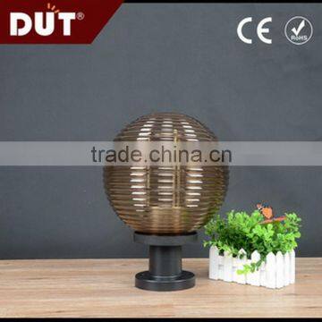 different types 5-years guaranteed acrylic plastic ball fence light fixture