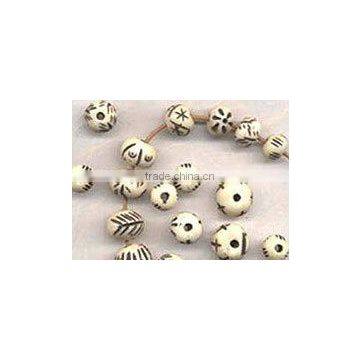 Mixed Bone Beads in various shapes