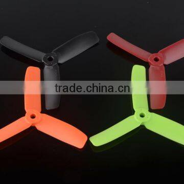 high speed Prop drones X4040 CW CCW 4x4 inch 3 blade plastic aircraft / quadcopter / helicopter / propeller fan