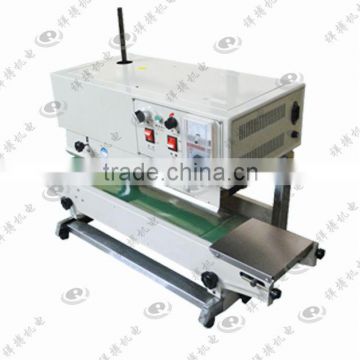 SF-150 plastic bag continusous Sealing machine indentation coding machine