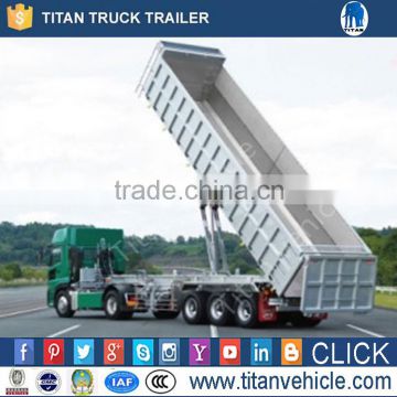 Tipper trailer / end dump trailers, end dump gravel trailers for sale