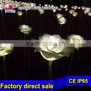 Plastic Flowers Led Light Rose Flowers For Home/Wedding Decoration