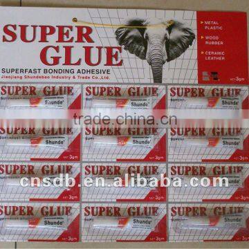 elephant super glue bonding fast