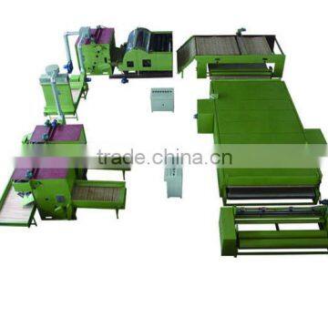 Nonwoven Glue Free Wadding Production Line For Quilts WJM-3