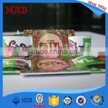 MDWW61 Wholesale High Quality Customized Rfid Woven Wristband for Event