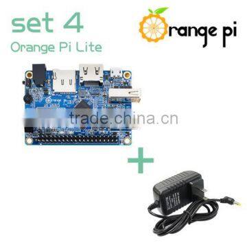 Orange Pi Lite SET 4: Pi Lite and DC Power Supply Support Android, Ubuntu, Debian Beyond Raspberry Pi