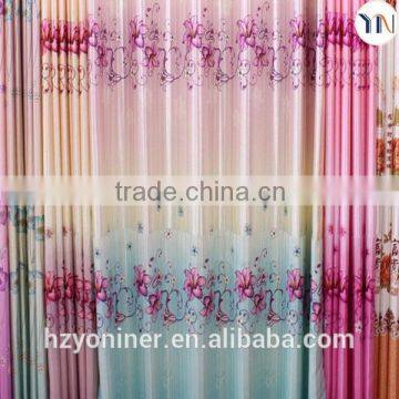 100% polyester shiny strip fabric for home curtains, 100% sun shade, waterproof printed textile, wholesale fabric