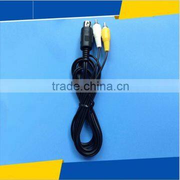 Hot Sale High Quality 1.8m Length AV Cable Cord for Genesis 1 Gaming System Black Color