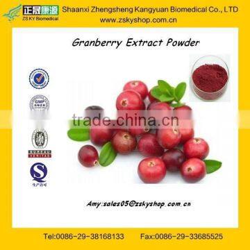 Hot Sale Cranberry Extract From GMP Certificated Manufactuer