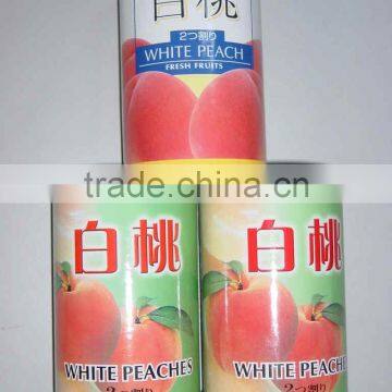 Canned White Peaches