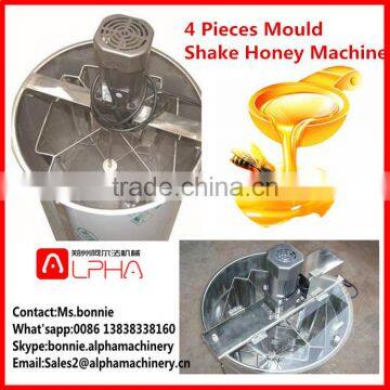 Stainless steel electric honey extractor machine/hand shake honey centrifuge honey