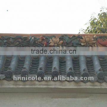 CHINESE ANTIQUE ROOFING TILES CERAMIC