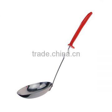 Stainless Steel Kitchen Ladle With Plastic Handle