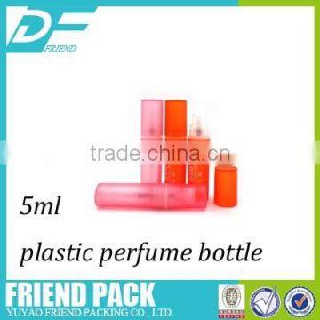 FS-10G24 5ml pocket plastic empty mini perfume bottles spray
