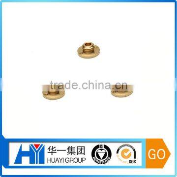 Customed Non-standard botton Screw Flat Round Head Brass Screws