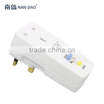 Factory socket with leakage protection switch 13a safety socket