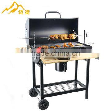 Round Wood Fire Outdoor Huge BBQ Grill for Hot Sale photo-6