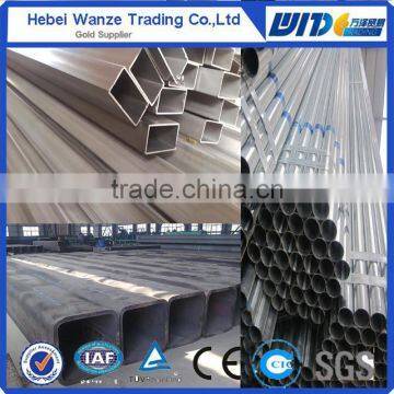 rectangular/square tube/steel pipe/hollow section galvanized