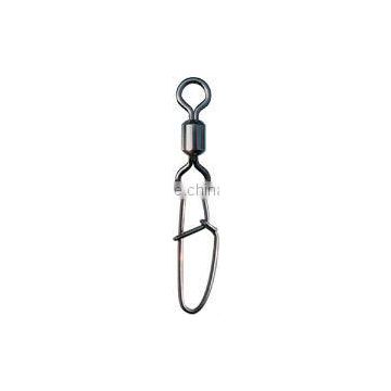 Stainless Fishing Rolling swivel with new hooked snap