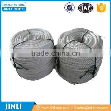 customized multi-strand white wholesale nylon rope