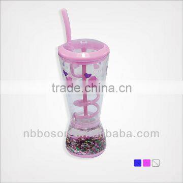 kids plastic tumblers lids and straws