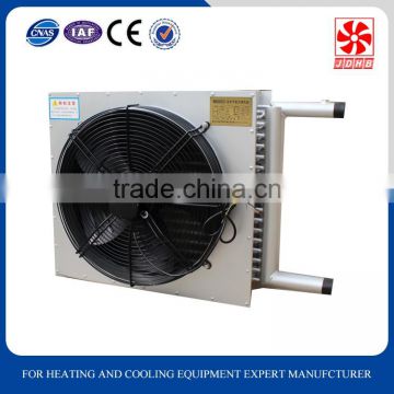 Indoor central air conditioning fan coil