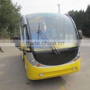 2015 Yellow Customized Electric Tourist Bus photo-3