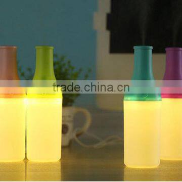 USB Mist Maker Humidifier Fogger LED Light Pureness Type Essential Oil Diffuser Humidifier photo-5