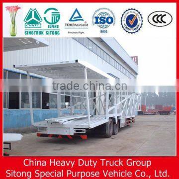 car carrier trailer car transport semi truck semi trailer