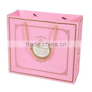 Gift Promotional Packaging Paper Bags With Cotton Handle photo-3