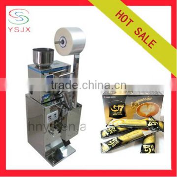 Automatic powder coffee pods filling machine