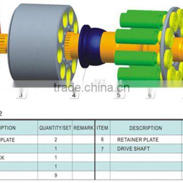 PVB092 hydraulic pump parts