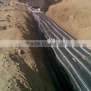 HDPE Carbon Corrugated Cable Protection Conduit photo-2
