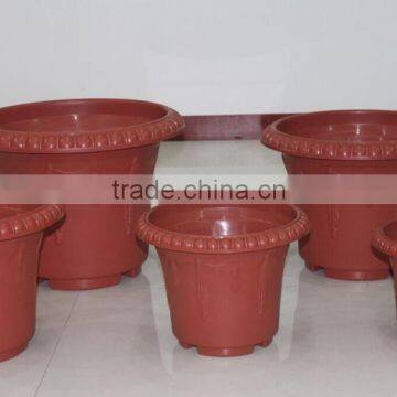 Taizhou supplier PP material terracotta flower vase