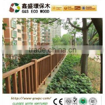 Good Quality Wood Plastic Composite Railing/ Wpc Outdoor Fencing photo-2