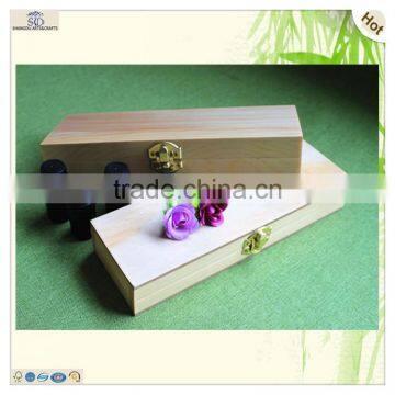 Two Grids 5ml Bottle Wood Essential Oil Storage Box photo-6
