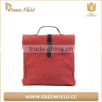 Eco-friendly Waterproof Dupont Tyvek Kraft Paper Insulated Lunch Ice Cream Cooler Bag photo-6