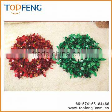 2016 New Hot Seal Beautiful Christmas Tinsel Garland/wholesale Christmas Wreath Decorations/ornament Christmas photo-3