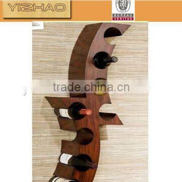 Decrative Wooden Wine Bottle Display Holder,wine Bottle Display Holder photo-3