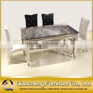 Modern Marble Top Steel Indian Marble Table Tops