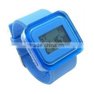 custom fashion Jelly silicone LED watch cute candy silicone LED watch