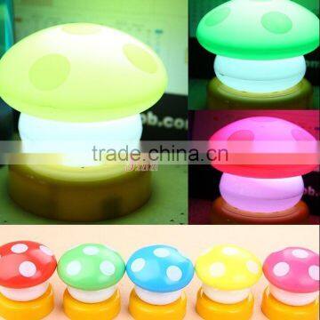 light up mushroom toys for kids, custom make plastic electronics LED TOYS, Plastic LED light up toys