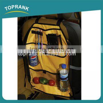 38.5*59.5CM fashion yellow hanging auto car seat organizer