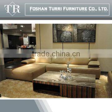 K232 Italy Genuine Leather Sofa Modern Leather Corner Sofa Design photo-5