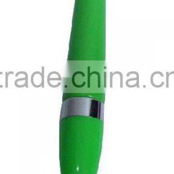 Finger shape plastic ball pen