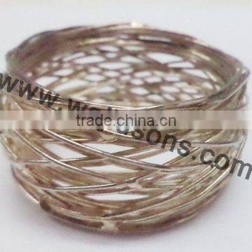 Stylish Metal Napkin Rings, Wedding Tall Napkin Ring, Handmade Matel Napkin Rings photo-6