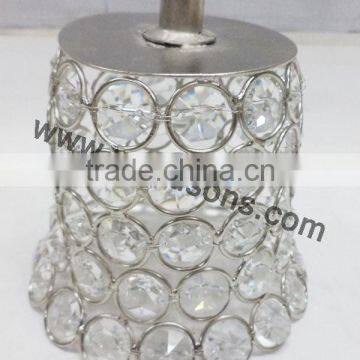 Candle Stick Holders,crystal Beaded Votive Candle Holders photo-6